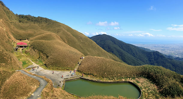 五峰旗瀑布